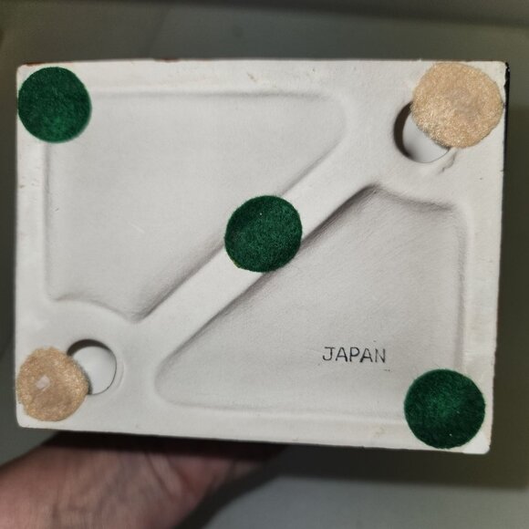 Ceramic Duck Attached Base Made in Japan Decorative Duck Statue - Picture 6 of 9